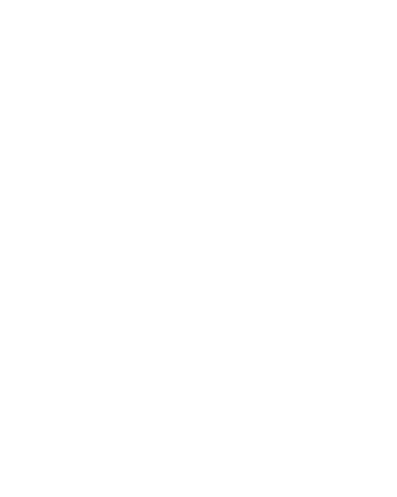 White Cutout Phone Emblem Icon on Black Background, High Contrast Graphic